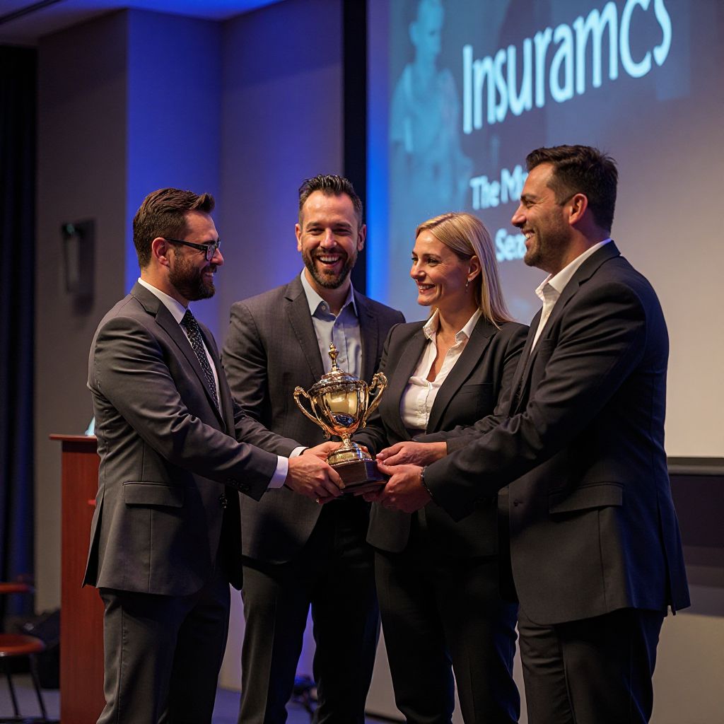 Ceremonia de premio a SeguroArgentino