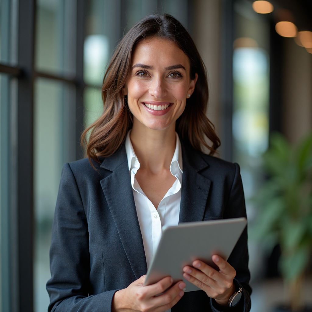 Retrato de Carolina Herrera, Directora Financiera
