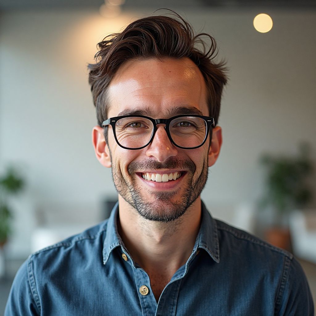 Retrato de Matías Rodríguez, Director de Tecnología